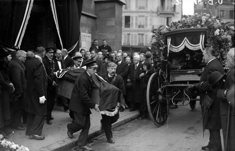 Obsèques des victimes des usines Renault (février 1933)