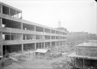 91 rue du Point du Jour, groupe scolaire des Moulineaux en construction