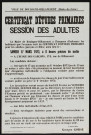 Certificat d'études primaires, session des adultes ,