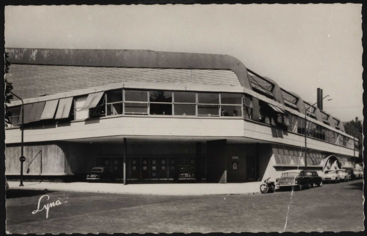 9366 - Boulogne-Billancourt (Seine) - La patinoire fédérale, Boulogne-Billancourt . rue Victor Griffuelhes, allée Emile Pouget . - patinoire, façade