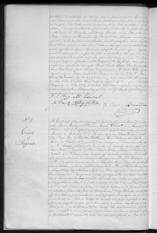 Mariage, enregistrement : Registre de 1889