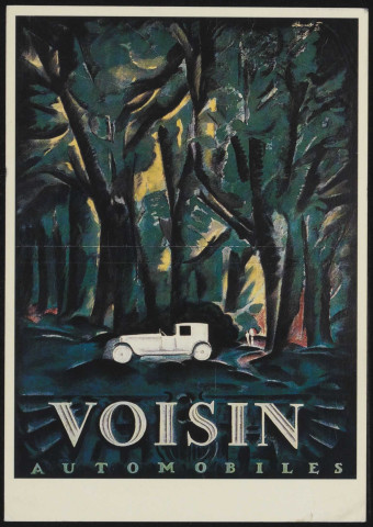 Charles Loupot - Plakat VOISIN Automobiles, 1923 - Plakatsammlung - Museum für Gestaltung Zürich, Boulogne-Billancourt . - Automibiles Voisin, affiche publicitaire