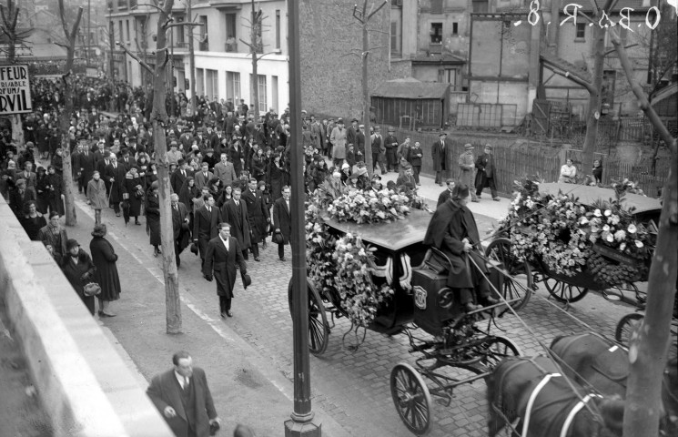 Obsèques des victimes des usines Renault (février 1933)