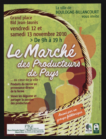 Le Marché des producteurs de pays, Graphisme par jerome@soleilgraphiste