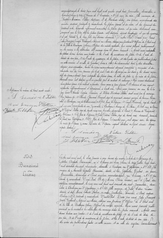 Mariage, enregistrement : Registre de 1900