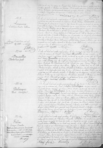 Naissance, enregistrement : Registre de 1894