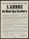 L'arbre de Noël des écoliers,