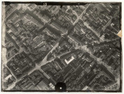 Boulogne-Billancourt, vues aériennes : Rue de Paris, Rue de la Paix, Rue de Verdun, Rue d'Aguesseau, Rue du Château, Boulevard Jean Jaurès, Route de la Reine, Rue Fessart, Rue Louis Pasteur