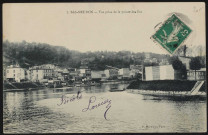 7 - Bas-Meudon: vue prise de la pointe des îles. (s.d)