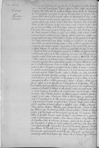 Mariage, enregistrement : Registre de 1898