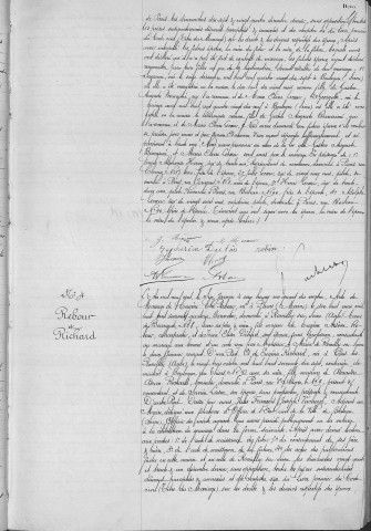 Mariage, enregistrement : Registre de 1900