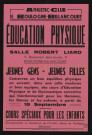 Education physique salle Robert-Liard çé,