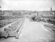 Travaux du pont de Saint-Cloud