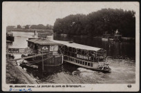 20 - Boulogne (Seine): le ponton du port de Billancourt (s.d.).