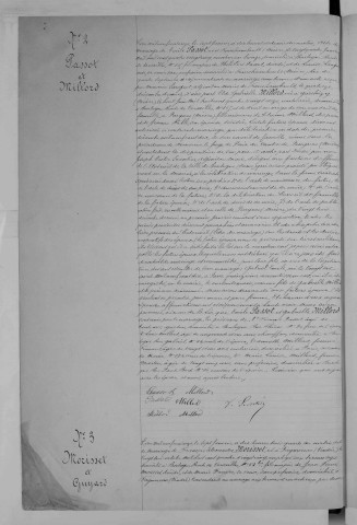 Mariage, enregistrement : Registre de 1911