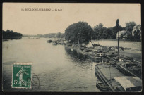 89 - Boulogne-sur-Seine - Le port (s.d.).