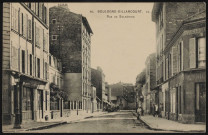 30 - Boulogne-Billancourt - Rue de Solférino, Boulogne-Billancourt . rue de Solférino . - PerspectiveAu premier plan à droite, un hôtel