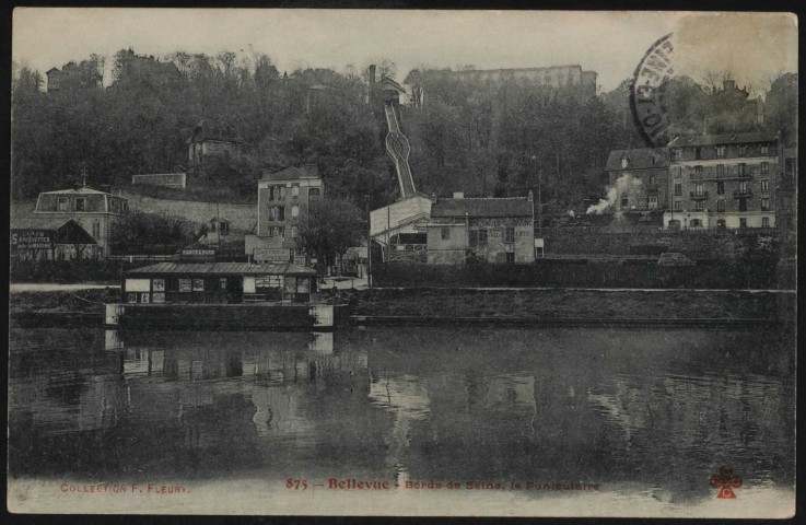 875 - Bords de Seine: le Funiculaire (s.d.).