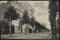 4 - Boulogne-sur-Seine. La Justice de Paix et le Boulevard de Strasbourg, Boulogne-Billancourt . boulevard Jean Jaurès . - perspectiveAu premier plan, à gauche, la justice de paix (au numéro 85)