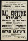 Patronage laïque municipal Victor Bizet : bal costumé d'enfants,