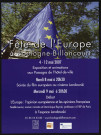 Fête de l'Europe à Boulogne-Billancourt,