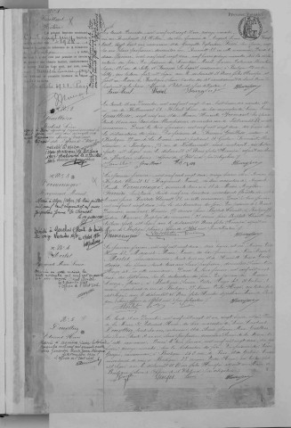 Naissance, enregistrement : Registre de 1922