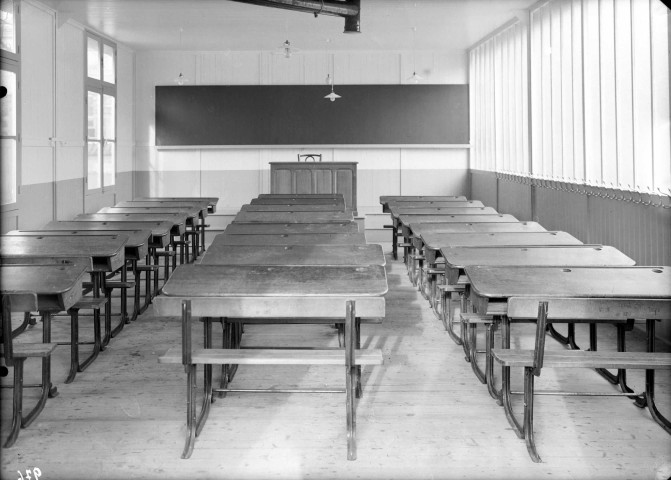 Ecole rue de Clamart, intérieur