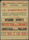 La municipalité vous invite à assister à une intéressante séance cinématographique de documentation sanitaire et sociale,