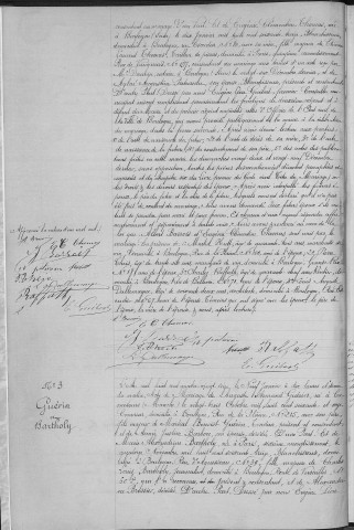 Mariage, enregistrement : Registre de 1896