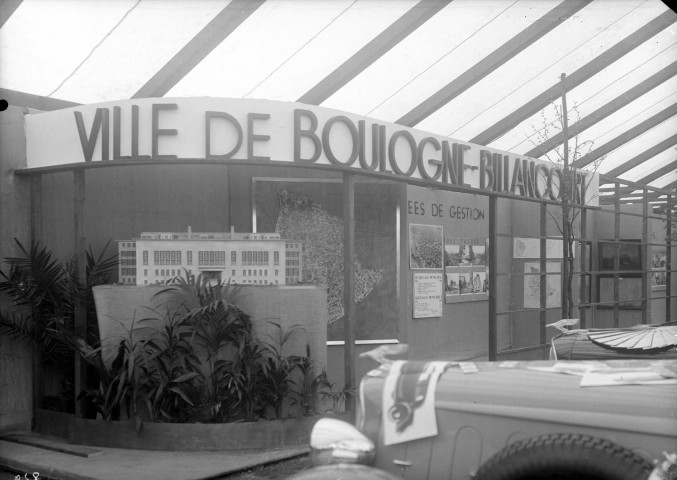 Foire exposition de 1934, stand de la ville