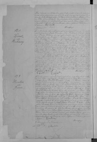 Mariage, enregistrement : Registre de 1921