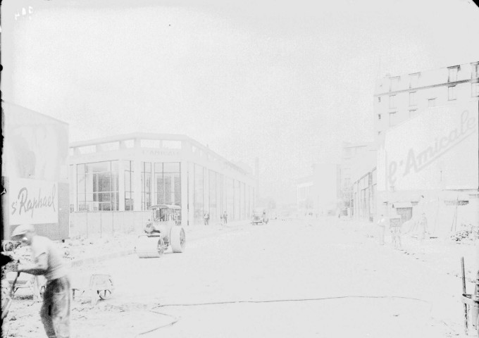 Percement du boulevard de la République entre la place Sembat et la rue Carnot