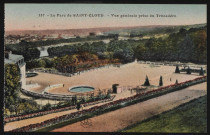 137 - Le parc de Saint-Cloud: vue générale prise du Trocadéro (s.d.).