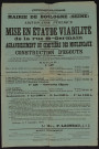 Mise en état de viabilité de la rue Saint-Germain ; agrandissement du cimetière des Moulineaux ; construction d'égouts,