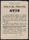 Avis [du Conseil d'hygiène publique et de salubrité de la Seine au sujet de la vaccination contre la variole],