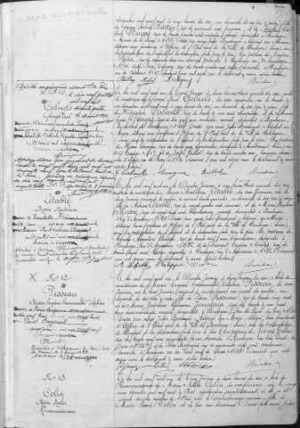 Naissance, enregistrement : Registre de 1901