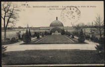 733 - Boulogne-sur-Seine - Etablissement Horticole de la Ville de Paris - Serre Centrale, Paris 16ème arrondissement . - Jardins des Serres d'Auteuil, Serre Centrale