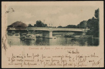 Environs de Paris: pont de Billancourt.