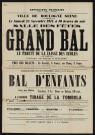 Grand bal au profit de la caisse des écoles ; bal d'enfants,