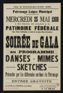 Patronage laïque municipal : soirée de gala mercredi 25 mai 1960 [...] à la patinoire fédérale,