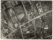 Boulogne-Billancourt, vues aériennes : Avenue Pierre Grenier, Rue du Point du Jour, Rue Emile Duclaux, Boulevard de la République, Rue Thiers, Rue du Dôme, Rue Danjou, Cimetière, Emplacement HBM (compagnie de vidange), Emaillerie du Coq Gaulois