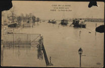 Crue de la Seine le 29 Janvier 1910.