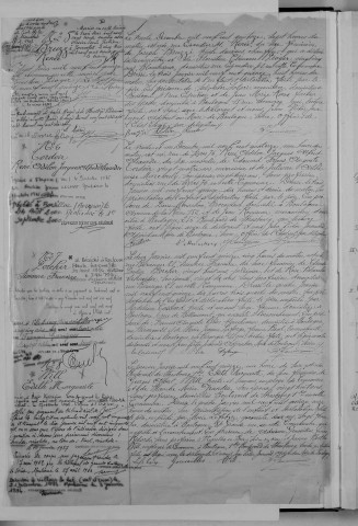 Naissance, enregistrement : Registre de 1915