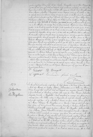 Mariage, enregistrement : Registre de 1893