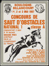 Concours de saut d'obstacles,