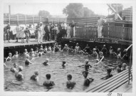 Patronage laïque, école de natation