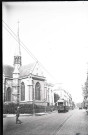 Eglise Notre-Dame et tramway