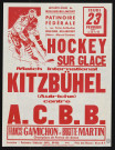 Hockey sur glace, match international Kitzbühel (Autriche) contre ACBB,