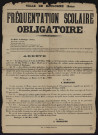 Fréquentation scolaire obligatoire,