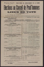 Élections au conseil de prud'hommes : lieux de votes,